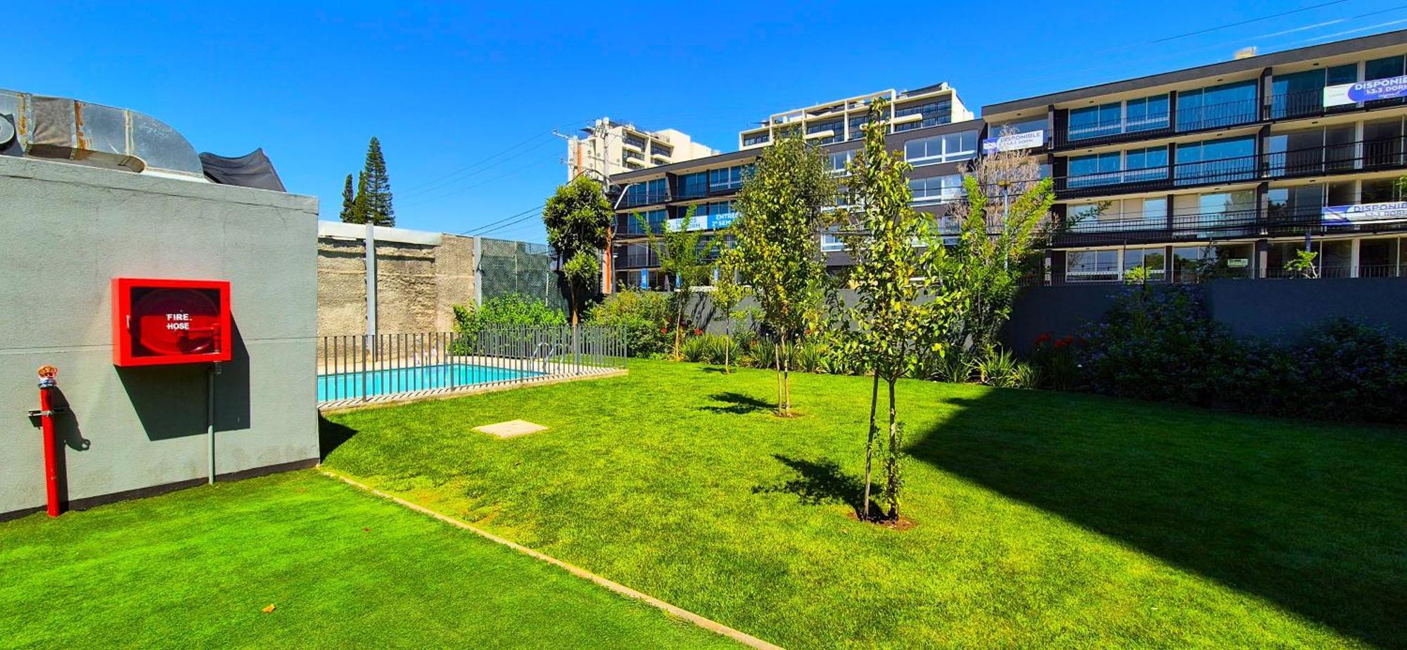 Apartamento Departamento 2d1b Nunoa Estadio Nacional Piso 6 Santiago